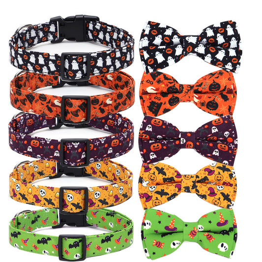 Halloween pet collar