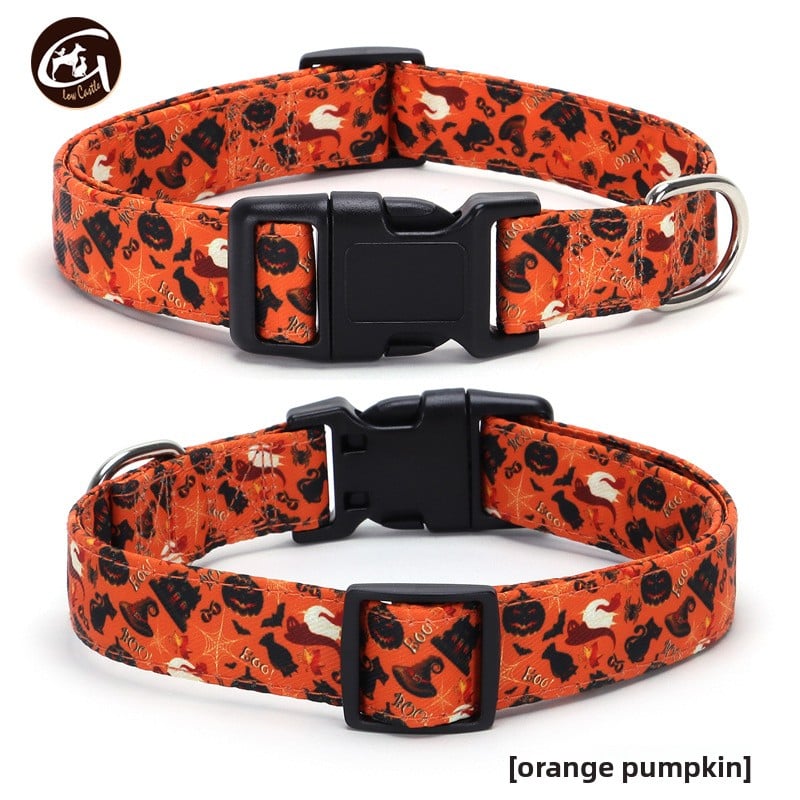 Halloween pet collar
