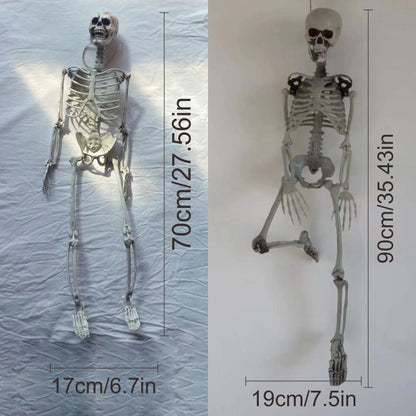 Halloween Plastic Skeleton Prop