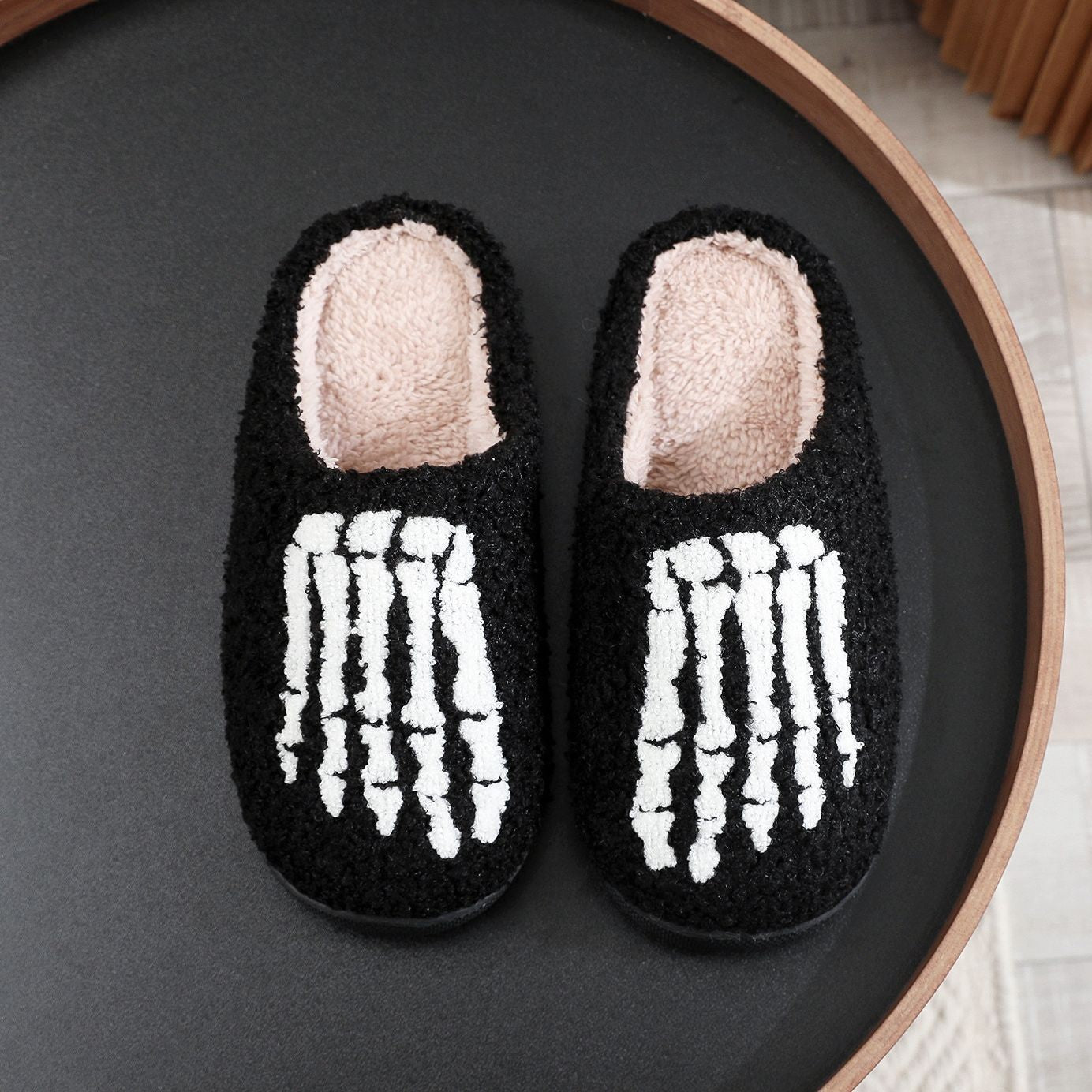 Halloween Plush Slippers Funny Design