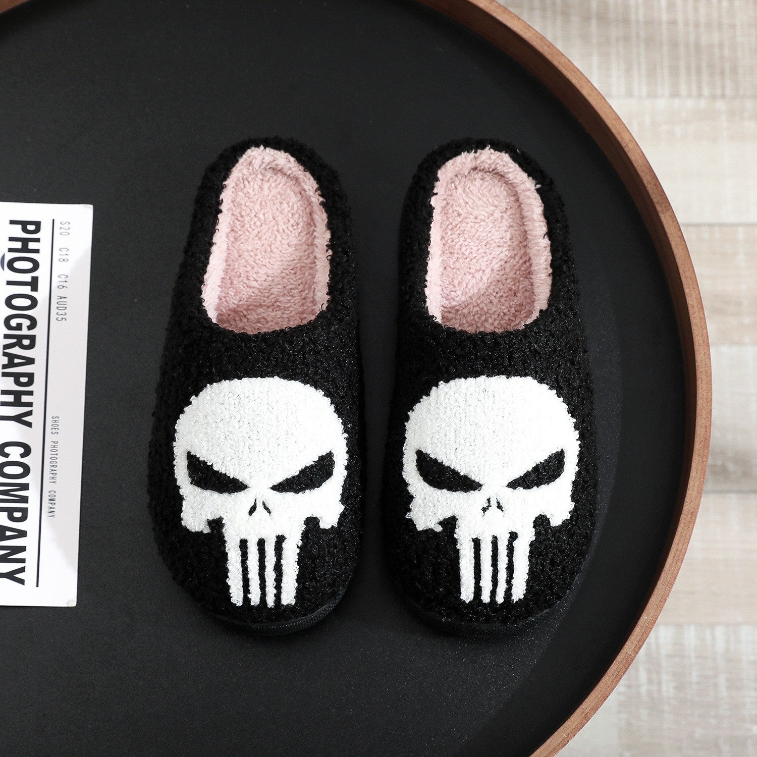 Halloween Plush Slippers Funny Design