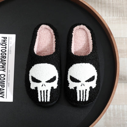 Halloween Plush Slippers Funny Design
