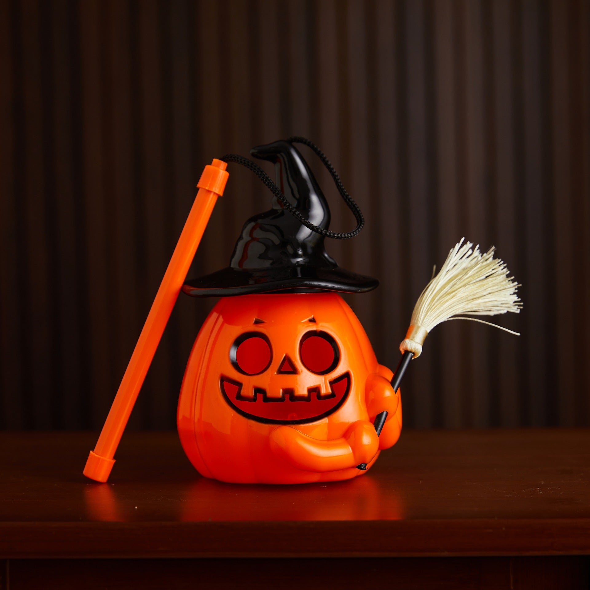 Halloween portable pumpkin lantern decoration luminous pumpkin lantern