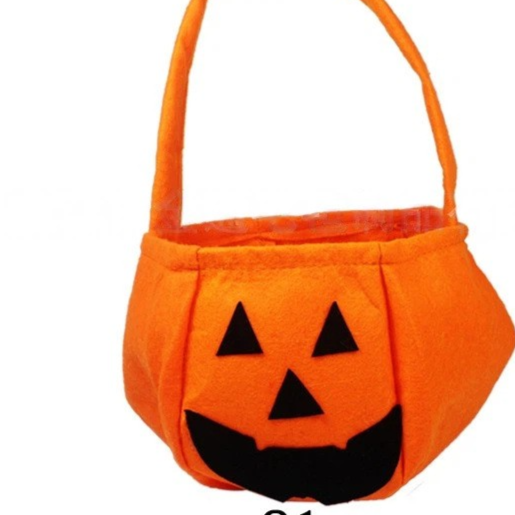 Halloween Pumpkin Candy Bags