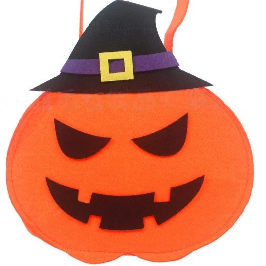 Halloween Pumpkin Candy Bags