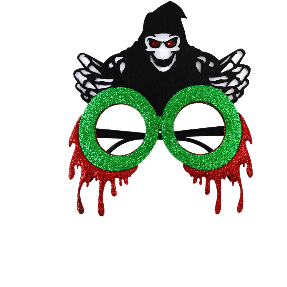 Halloween Pumpkin Glasses Decoration
