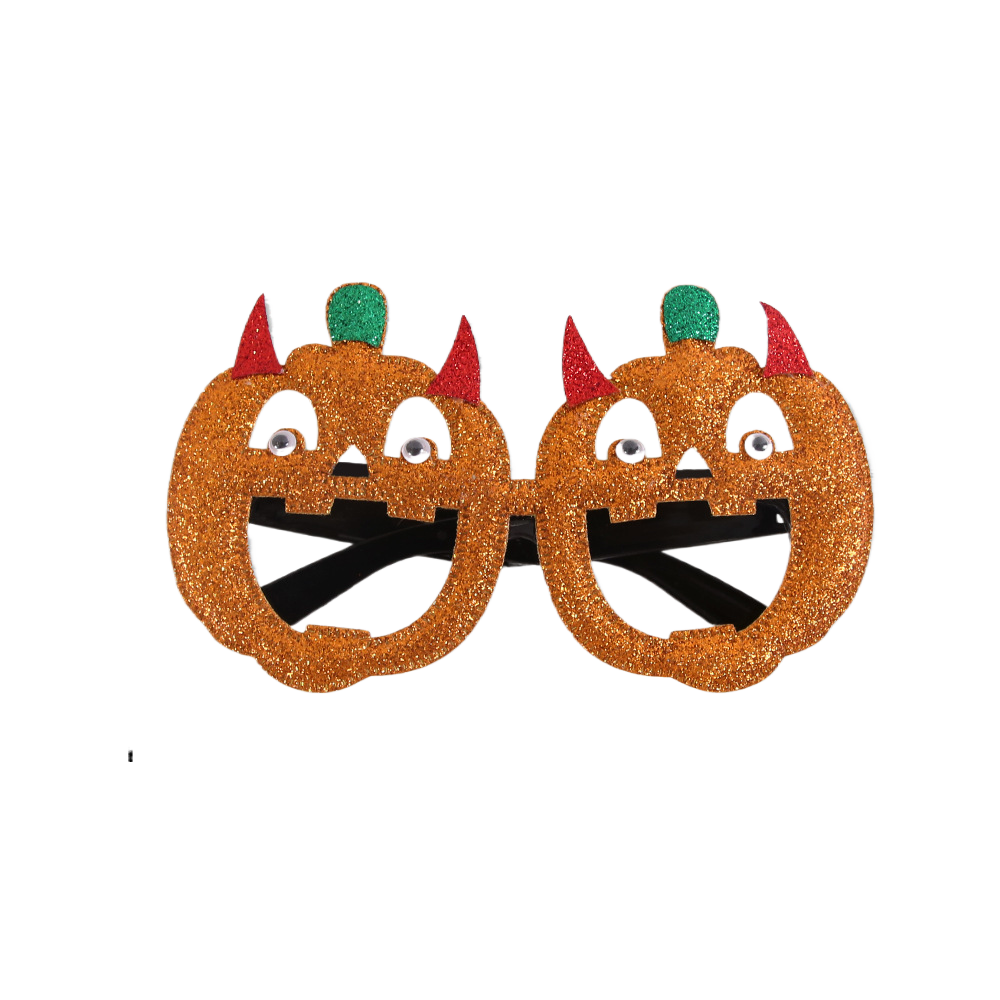 Halloween Pumpkin Glasses Decoration