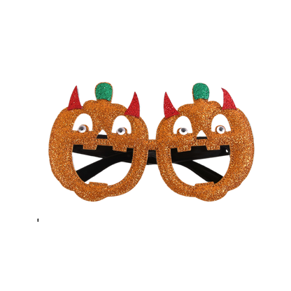 Halloween Pumpkin Glasses Decoration
