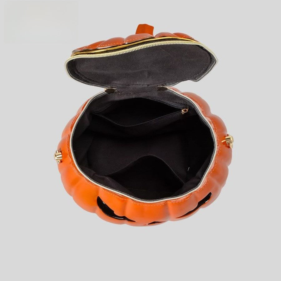 Halloween Pumpkin Head Shoulder Crossbody Bag