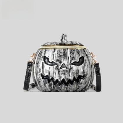 Halloween Pumpkin Head Shoulder Crossbody Bag