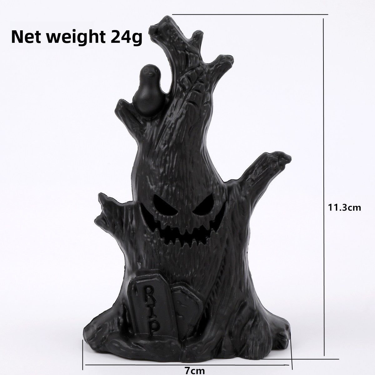 Halloween Pumpkin Light Ghost Tree Sump Decoration Ghost Face