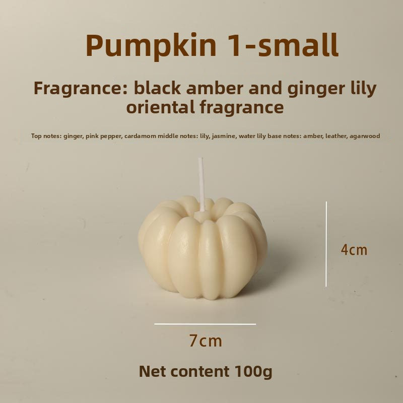 Halloween Pumpkin Shaped Scented Candles