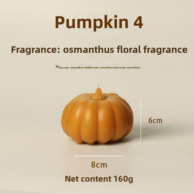 Halloween Pumpkin Shaped Scented Candles
