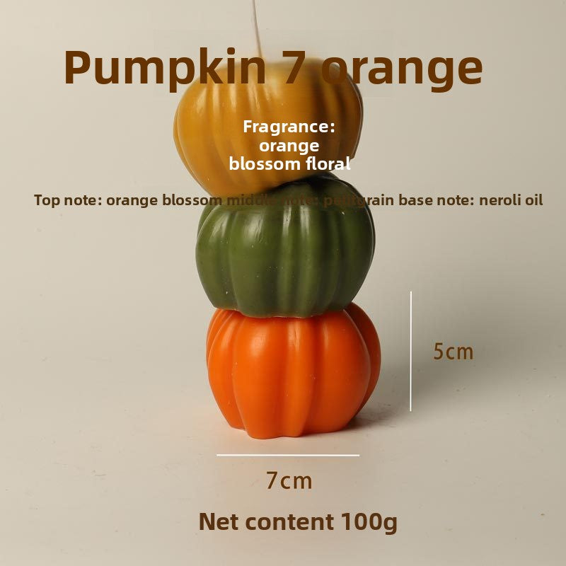 Halloween Pumpkin Shaped Scented Candles