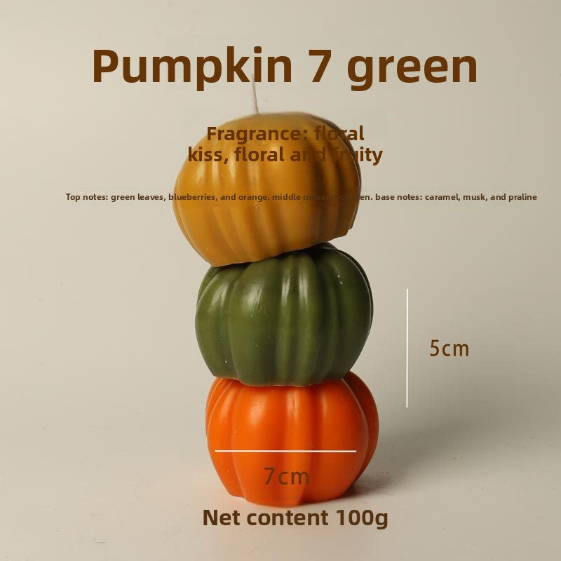 Halloween Pumpkin Shaped Scented Candles