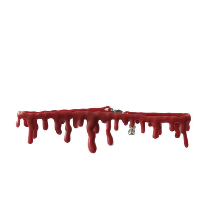 Halloween Simulation Bleeding Necklace