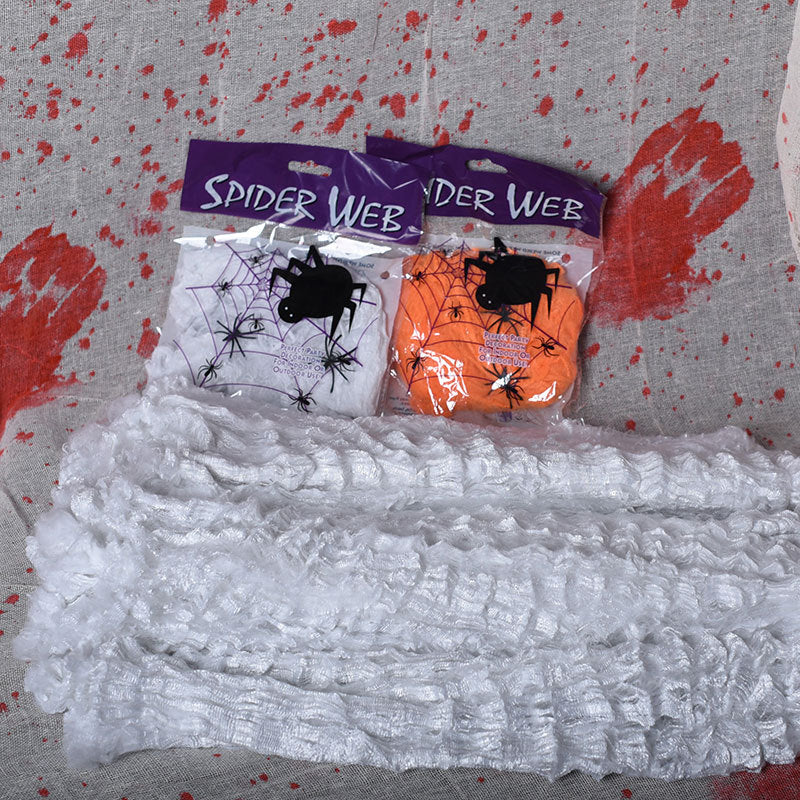 Halloween spider cotton decoration