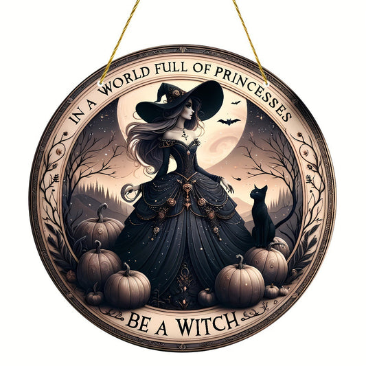Halloween Stand Wooden Craft House Number Hanging Decoration
