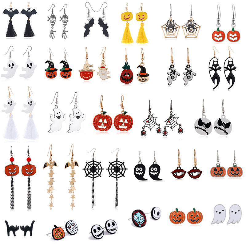 Halloween Themed Alloy Earrings