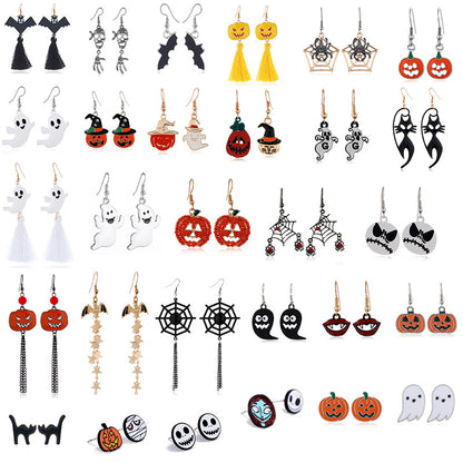 Halloween Themed Alloy Earrings