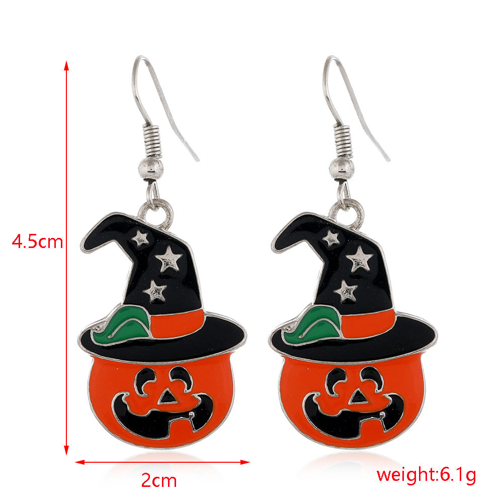Halloween Themed Alloy Earrings