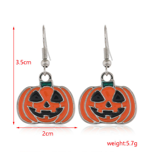 Halloween Themed Alloy Earrings