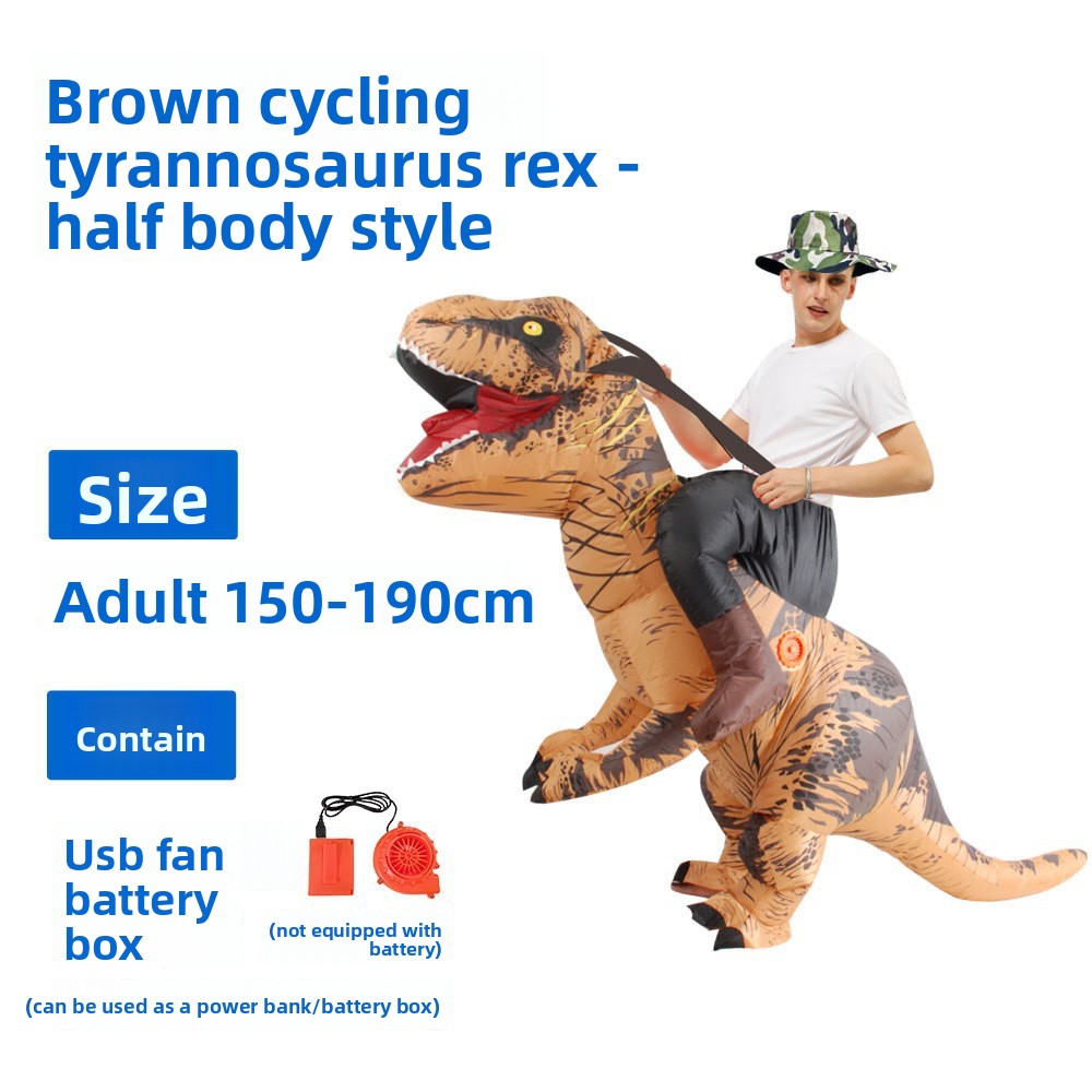 Halloween Tyrannosaurus Rex Inflatable Suit