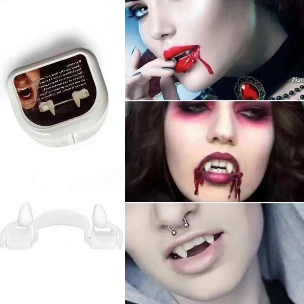 Halloween Vampire Zombie Teeth