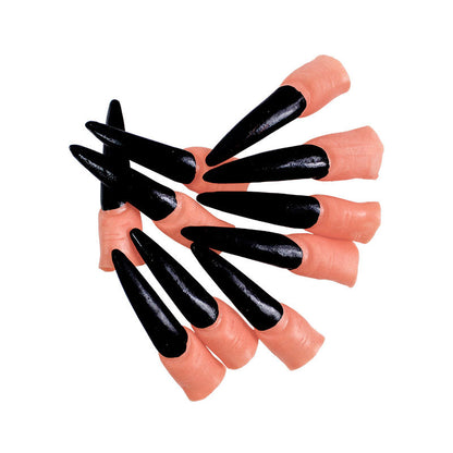 Halloween witch nail zombie fake finger set
