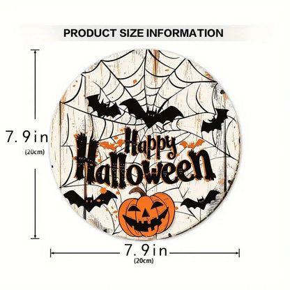Halloween wooden signboardon