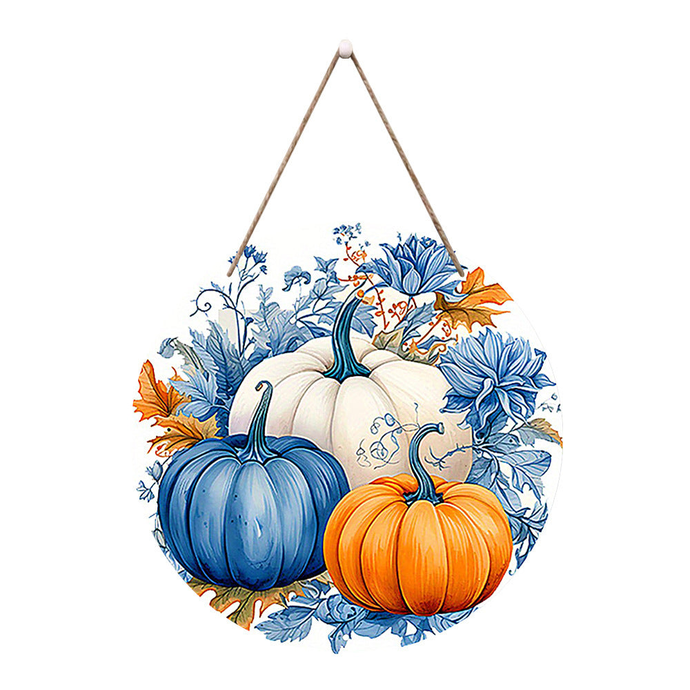 Halloween wooden signboardon