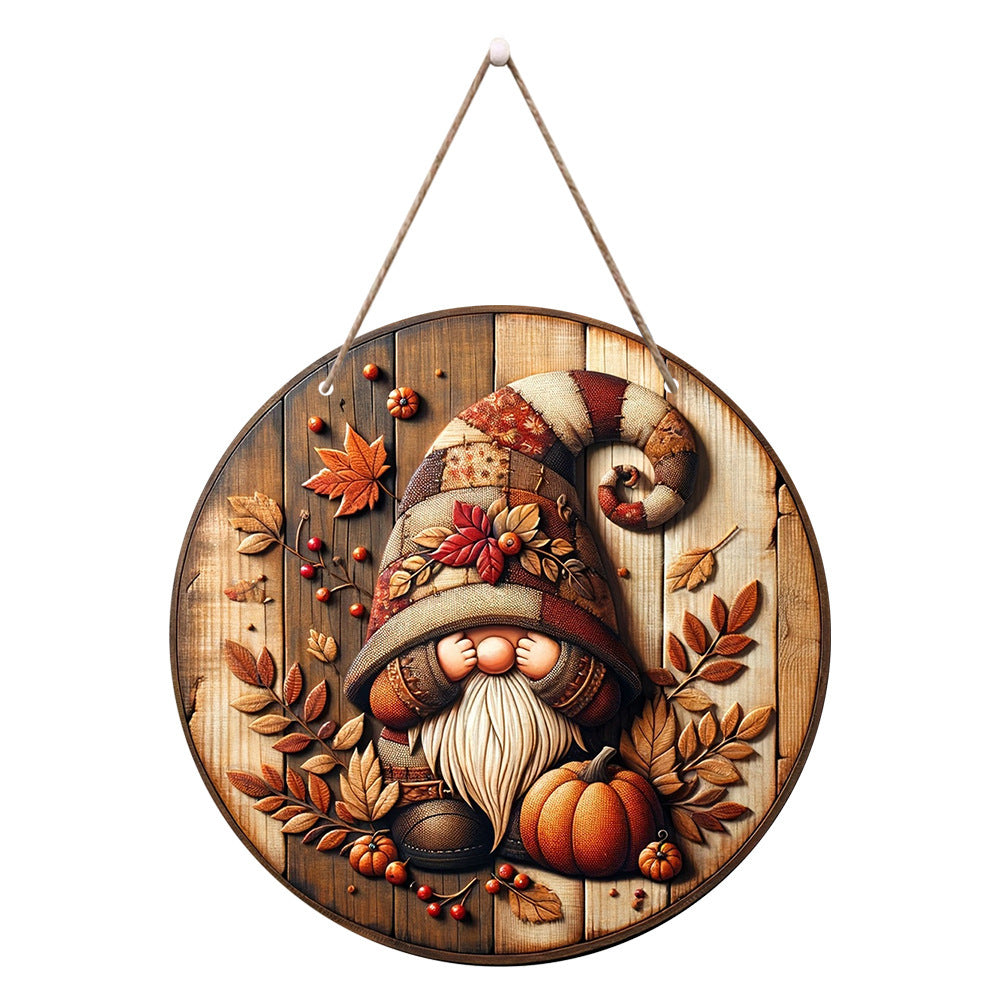 Halloween wooden signboardon