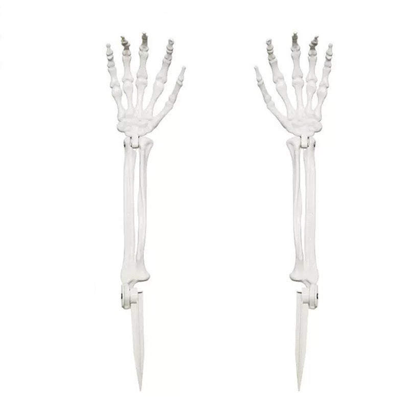 Halloween Yard Stake Ghost Hand Decoration