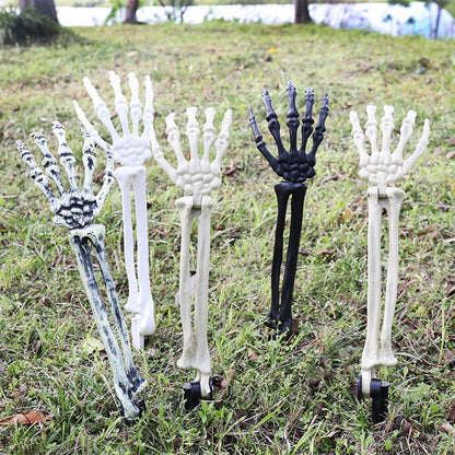 Halloween Yard Stake Ghost Hand Decoration