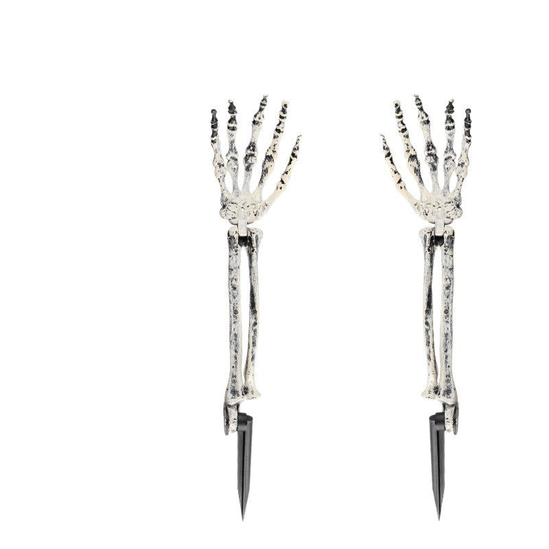 Halloween Yard Stake Ghost Hand Decoration