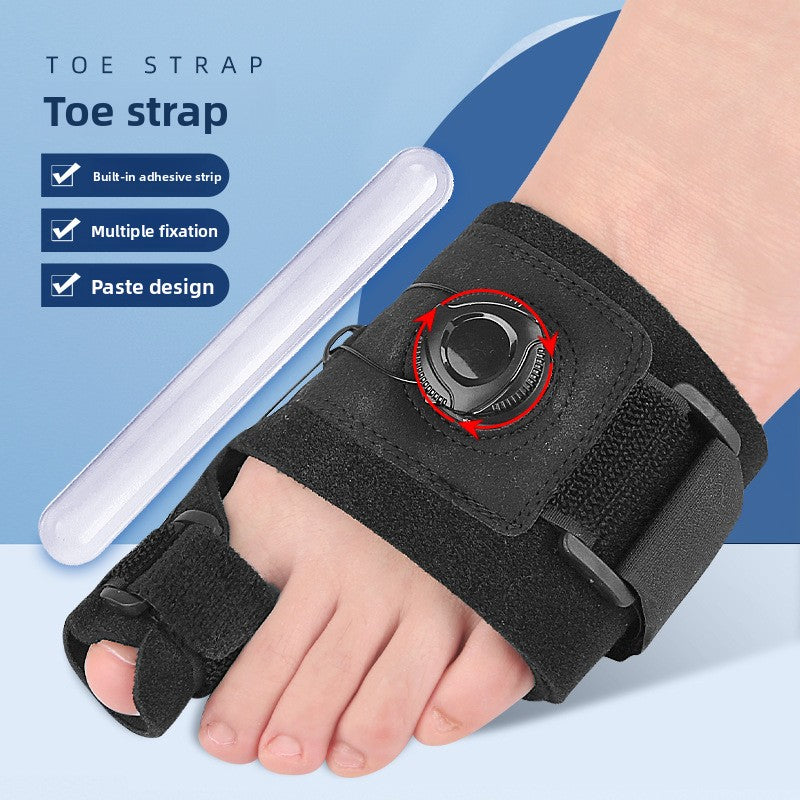 Hallux Valgus Thumb Support Brace with Adjustable Strap and Toe Protector