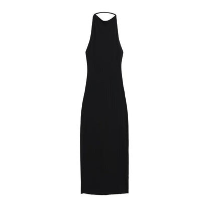 Halter Neck Backless Bodycon Dress