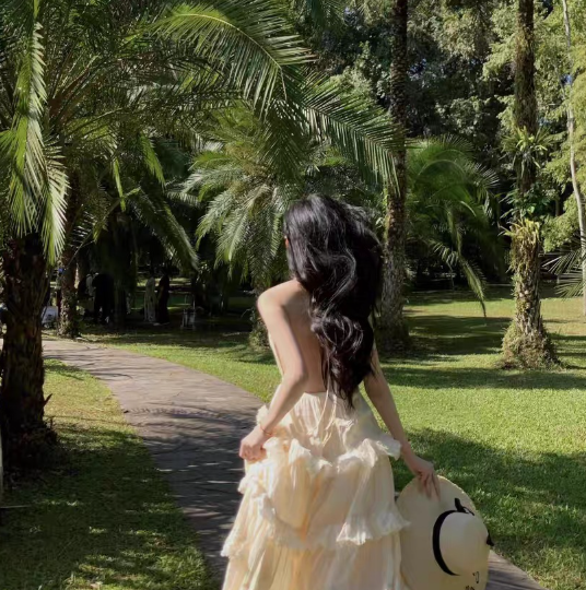 Halter Neck Backless Long Dress