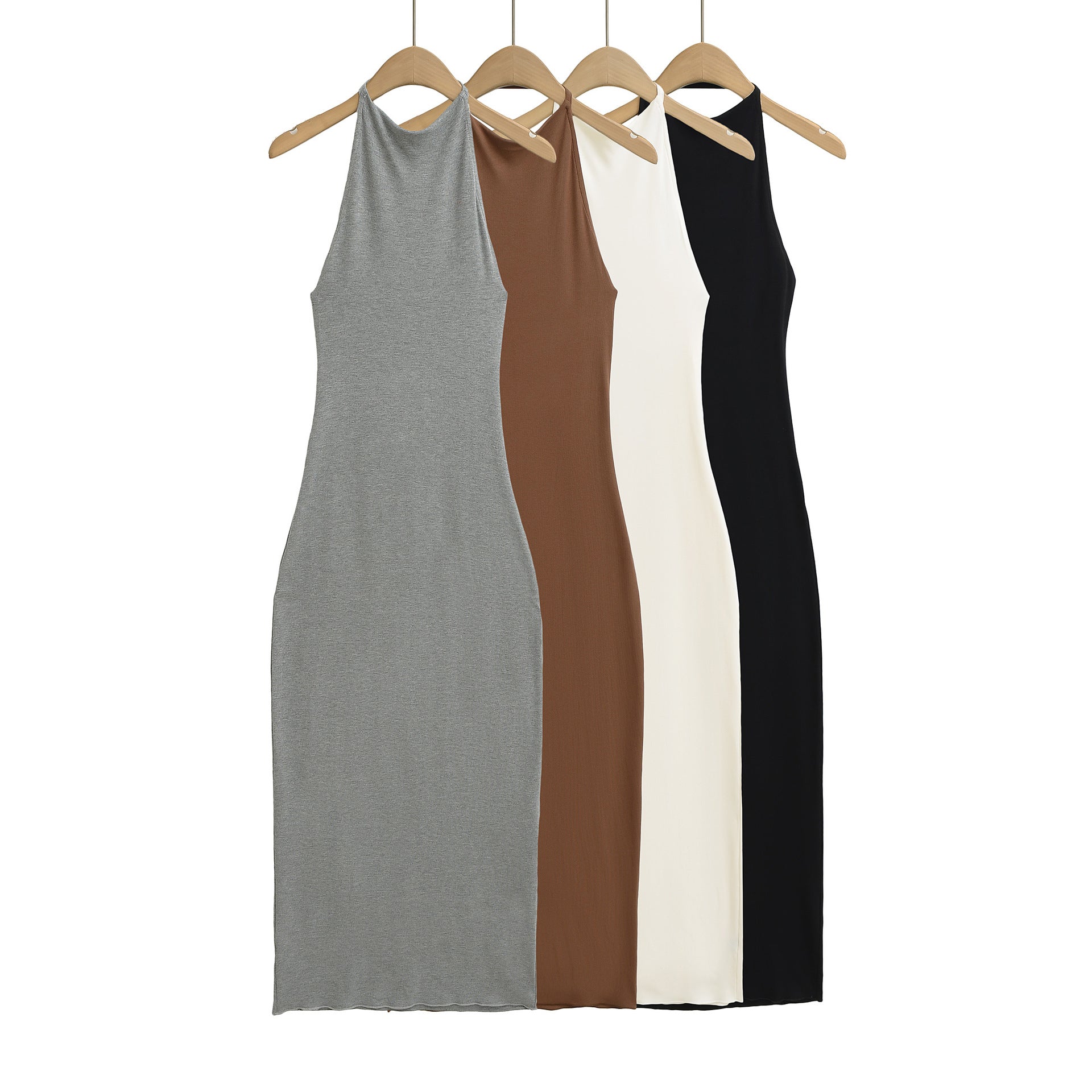 Halterneck Backless Bodycon Dress