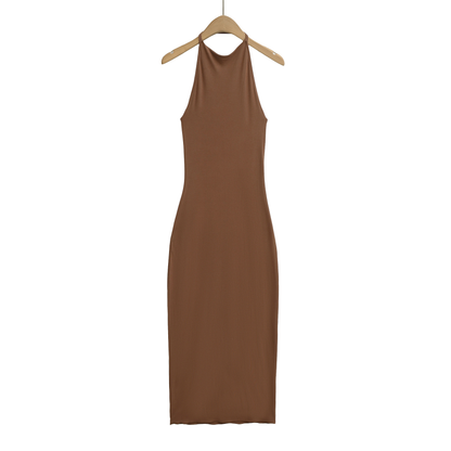 Halterneck Backless Bodycon Dress