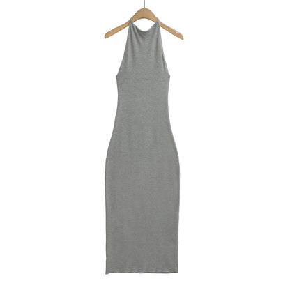 Halterneck Backless Bodycon Dress
