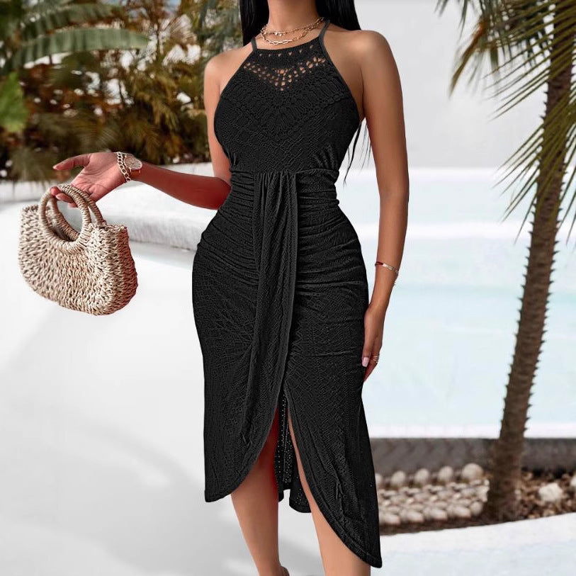Halterneck Sleeveless Dress