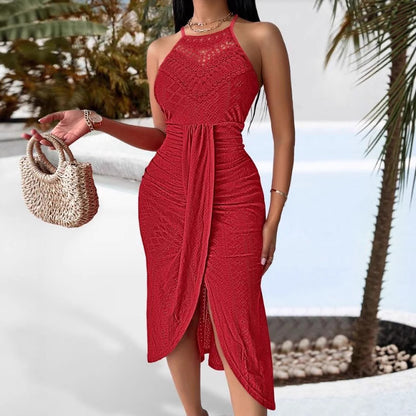 Halterneck Sleeveless Dress