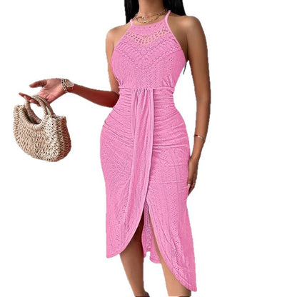 Halterneck Sleeveless Dress