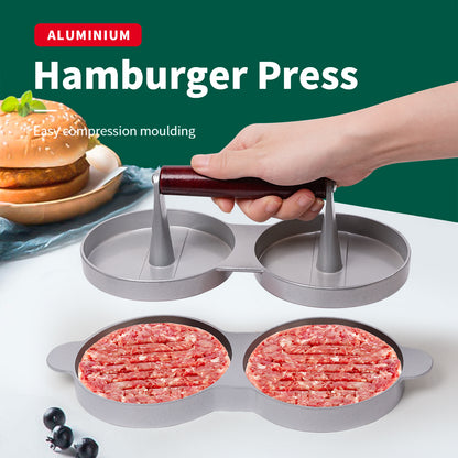 Hamburger meat press