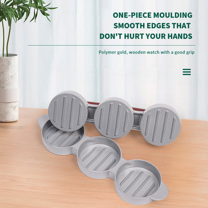 Hamburger meat press