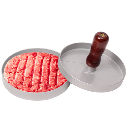 Hamburger meat press