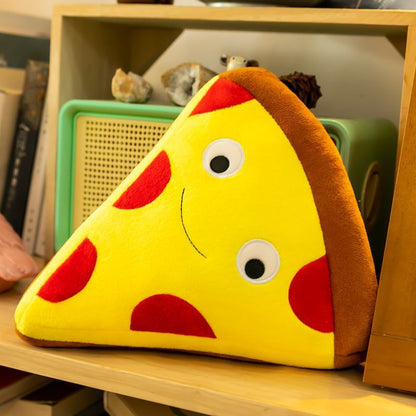 Hamburger Pizza French Fries Plush Toy Pillow