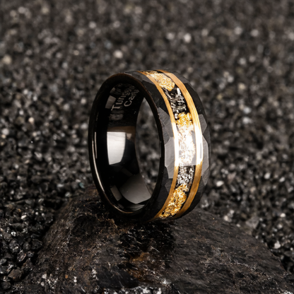 Hammer Pattern Ring
