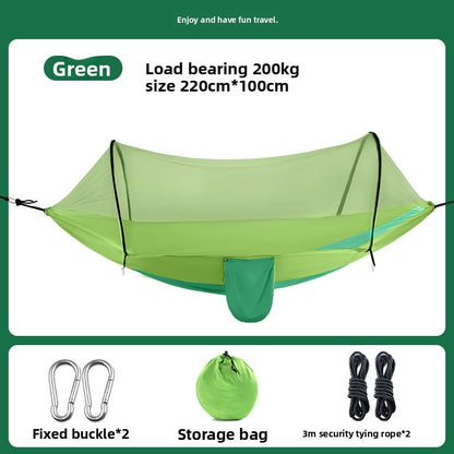 Hammock with mosquito net